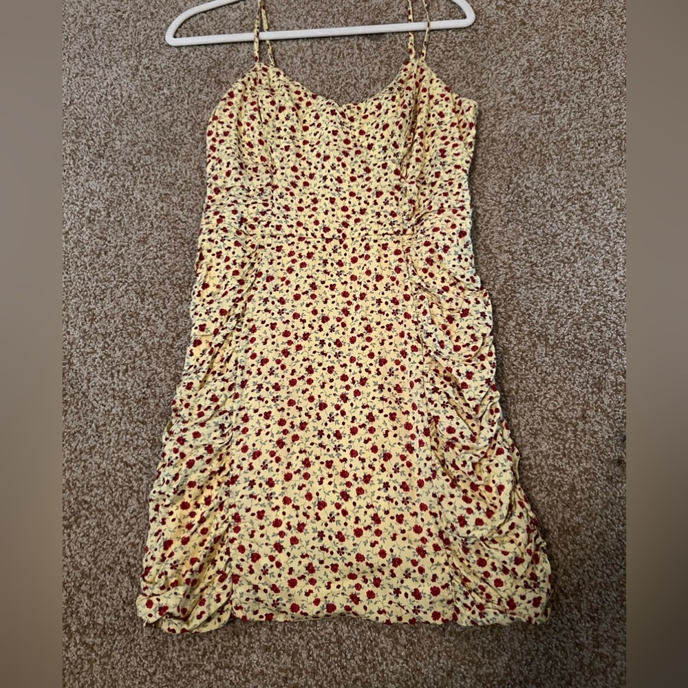 Mini floral dress